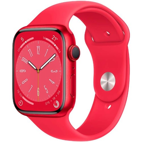 Watch Series 8 GPS 45mm Aluminium with Sport Band (PRODUCT)RED