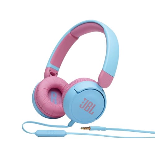 JR310 Kids Wired On-Ear Headphones - Blue
