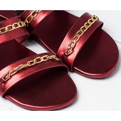 Female Double Line Slippers