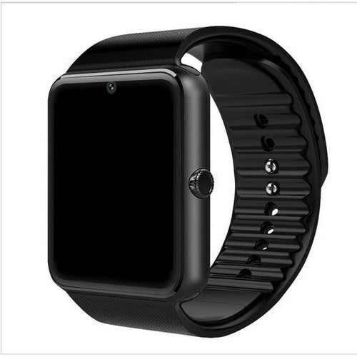 Gt08s Bluetooth Smart Wrist Watch With Sim Slot For iPhone & Android - Black