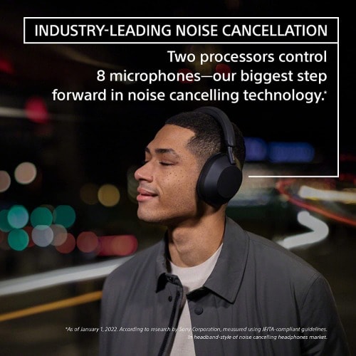 Wh-1000xm5 Wireless Noise Canceling Headphones With Auto Noise
