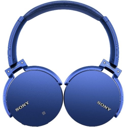 Sony Wireless Bluetooth Bass Headphones - Blue