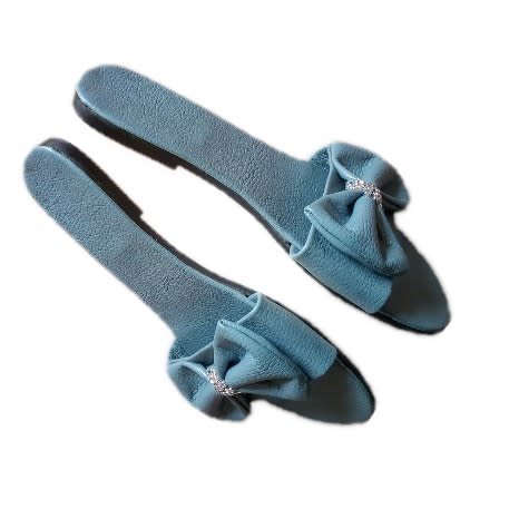 Sotic Leather Flat Slippers