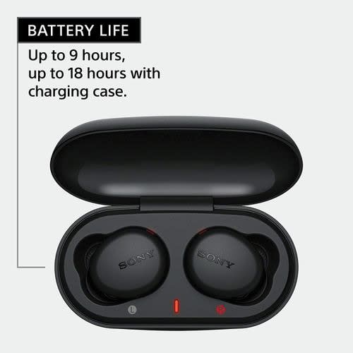 Wfxb700 Bluetooth Sweat Resistant In-ear Headphones - Black