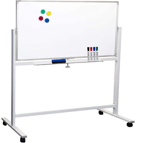 Magnetic Whiteboard  - 2 X 4ft With Stand + Free Accessories