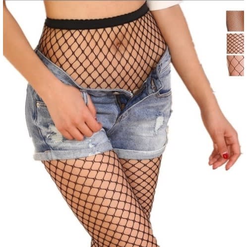 Fish Net Pantyhose Stockings - Medium Pattern
