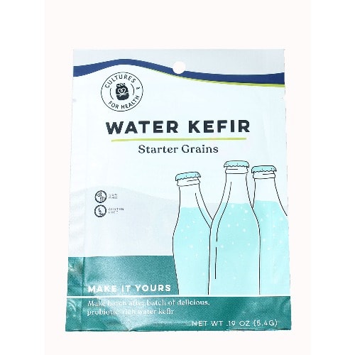 Real Kefir Water Grains Starter Culture - 1 Packet