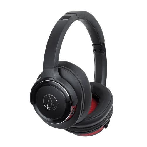 Ath-ws660btgbl Solid Bass Bluetooth Wireless Over-ear Headphones With Built-in Mic