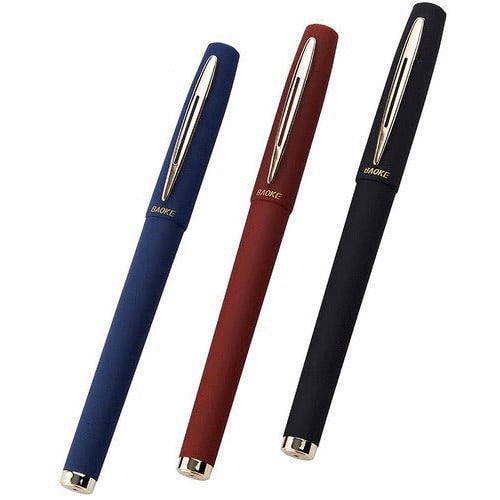 Veiao Black Gel Ink Refine Ballpoint Pens - 3 Pieces - Black - Blue & Red