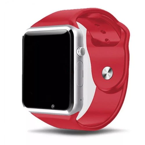 A1 Bluetooth Smart Watches Support Sim & Memory Slot  - Red