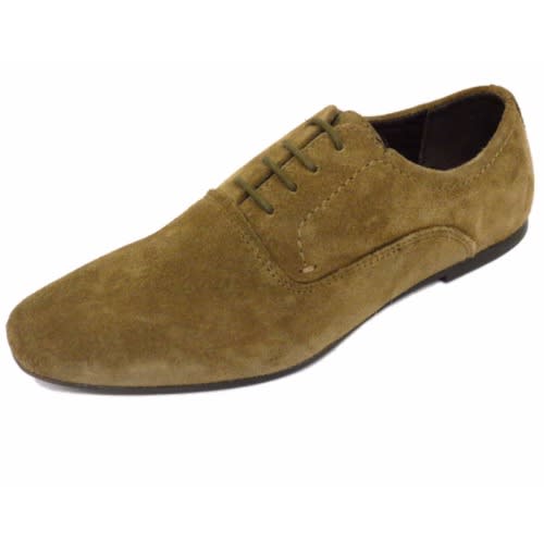 Boy's Suede Leather Lace-Up Shoe