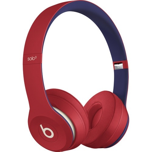 Beats Solo3 Wireless On-Ear Headphones - Club Red