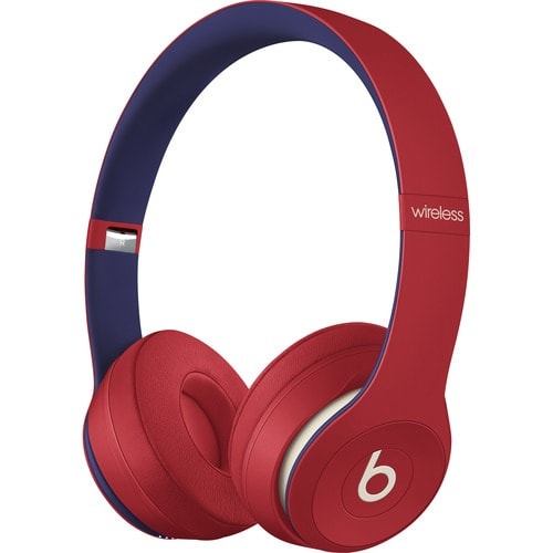 Beats Solo3 Wireless On-Ear Headphones - Club Red