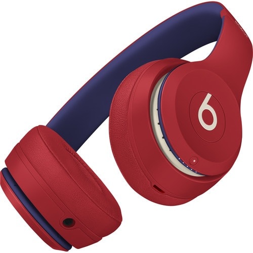 Beats Solo3 Wireless On-Ear Headphones - Club Red