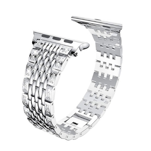Strap Bands For Apple iWatch Smartwatch- 42/44/45mm - Silver