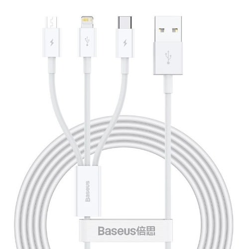 Superior Cable Series 3in1 3.5a 1.5m - White