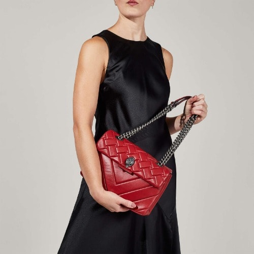 Kensington Quilted Bag – Red