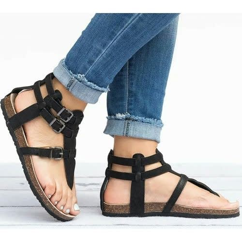 Female Black Sandals