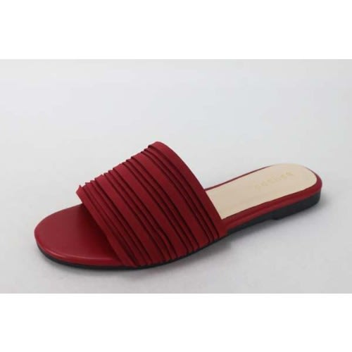 Ladies Us Flat Slippers - Wine