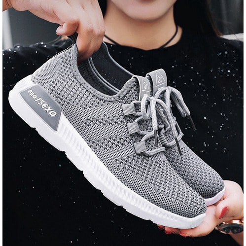 Ladies' Sneakers - Grey