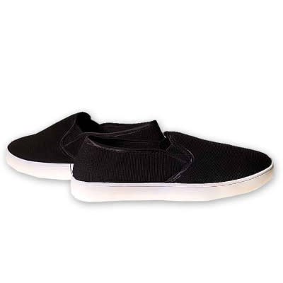 Unisex Knockabout Slip-on Sneakers Shoe -black