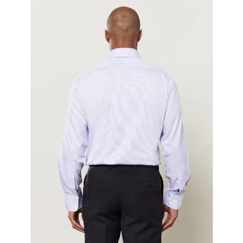 Slim Fit Lilac Dobby Shirt