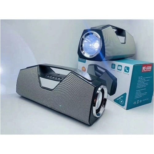 WS-5358 Bluetooth Wireless Portable Stereo Speaker - HI-FI Output.