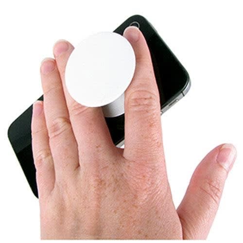 1pc Pop Socket And Pop Clip Phone Holder - White