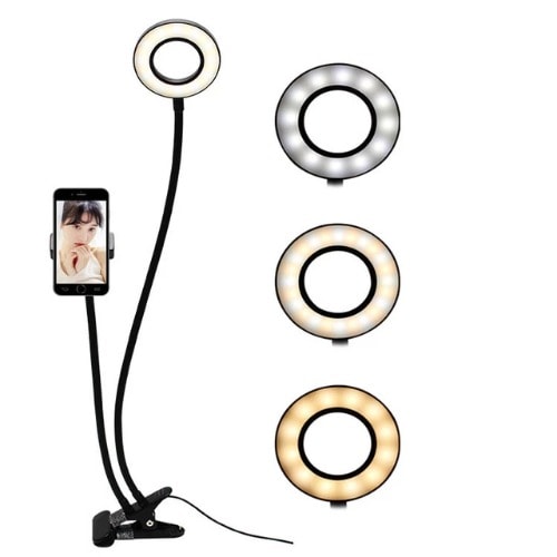 Right Light And Phone Holder