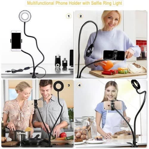 Right Light And Phone Holder