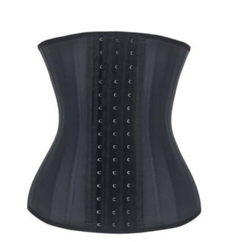 Latex Waist Trainer - 25 Steel - Black
