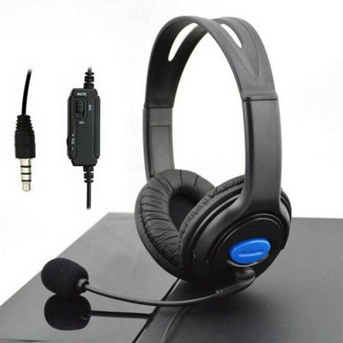 3.5mm Over-ear Wired Headset With Microphone For PS5/PS4/PC