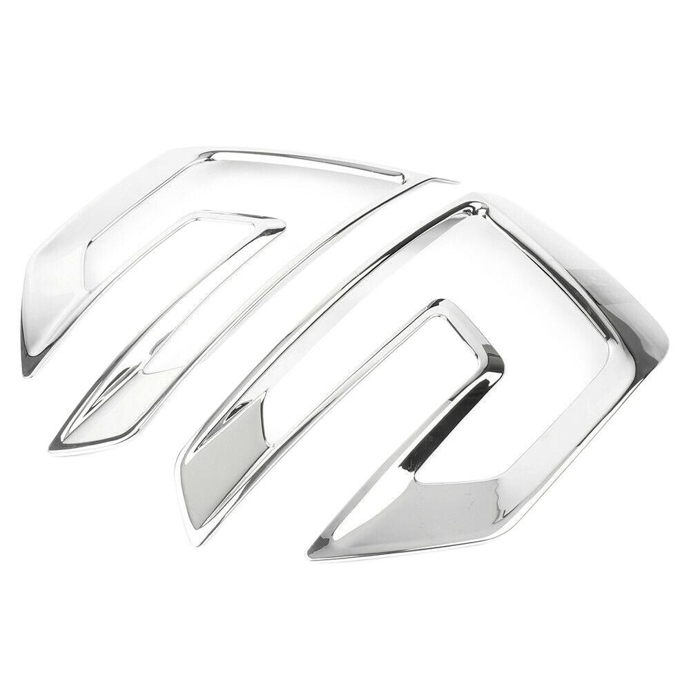 2Pcs Front Fog Lamp Cover Trim for Ford Explorer 2016 -