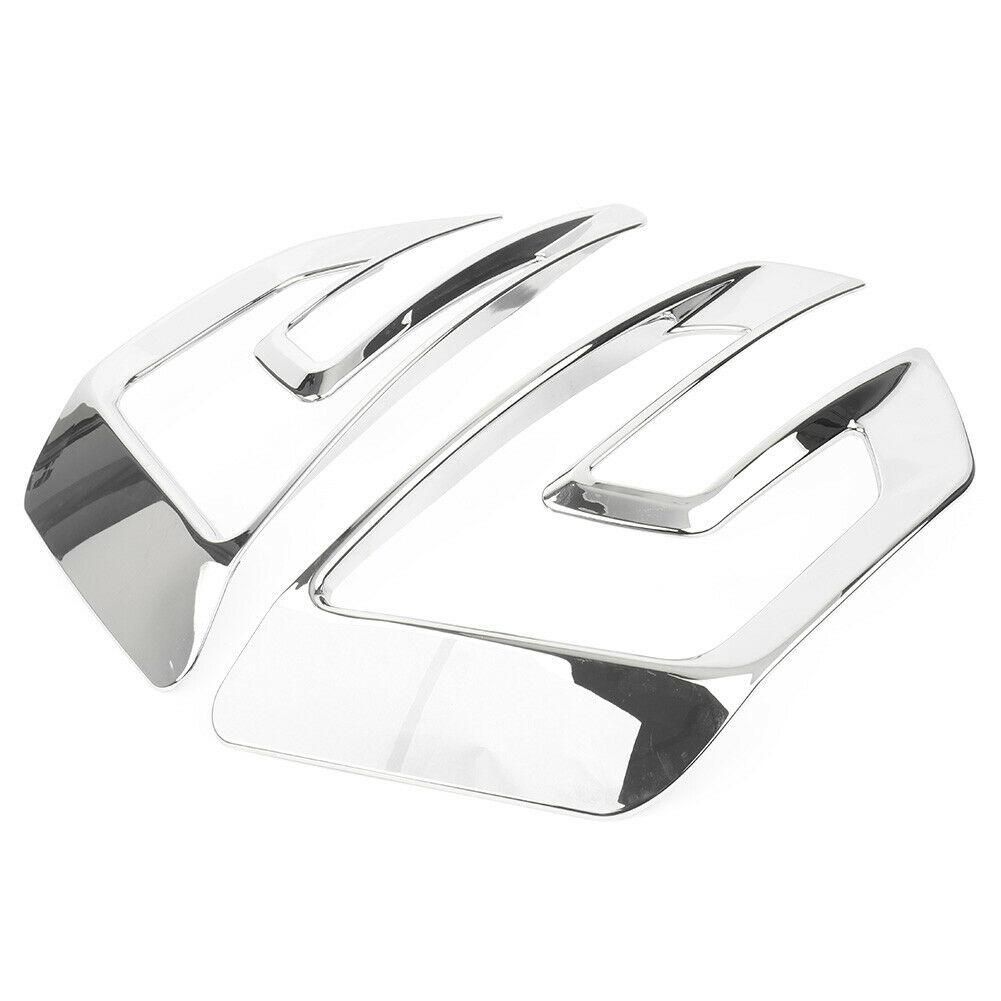 2Pcs Front Fog Lamp Cover Trim for Ford Explorer 2016 -