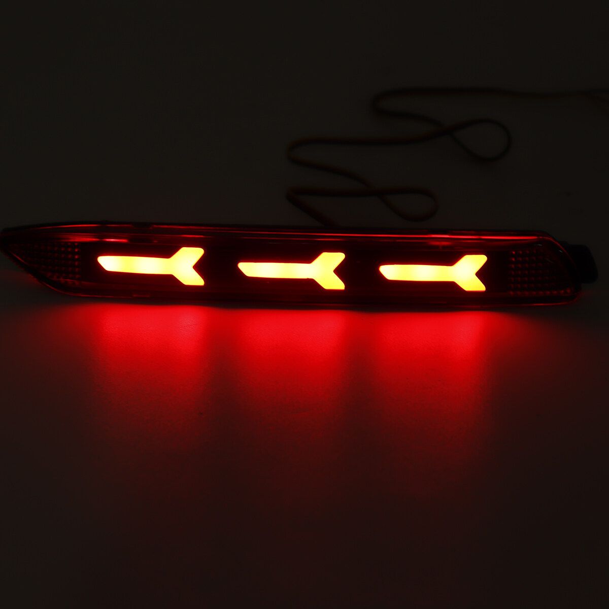 2PCS For Toyota Camry/ Sienna/ Matrixs/ Lexuss LED Rear Bumper Reflector Brake Stop Light