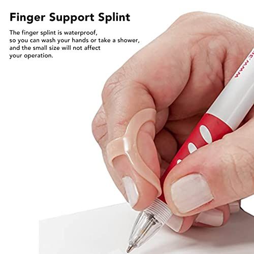 3pcs Finger Splint Joint Fixing Support Lightweight Plastic Finger Protector For Trigger Finger
