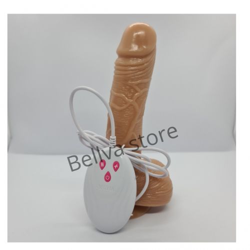 Rechargeable Dildo Vibrator -Soft Like The Real Thing