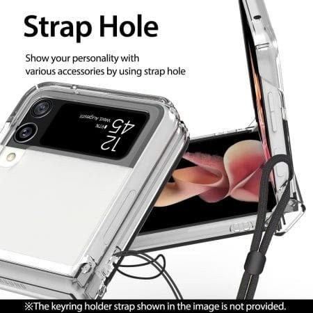Nukin 360 Crystal Clear Transparent Cover For Samsung Galaxy Z Flip 3 5g - 2021