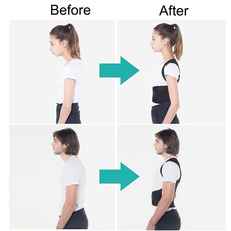 1pcs Men Women's Correct Belt Power Magnets Posture Sport