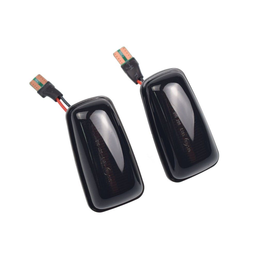 Flashing Car Turn Signal Lamps Side Marker Lights Lateral LED For Peugeot 306 106 406 806 Citroen