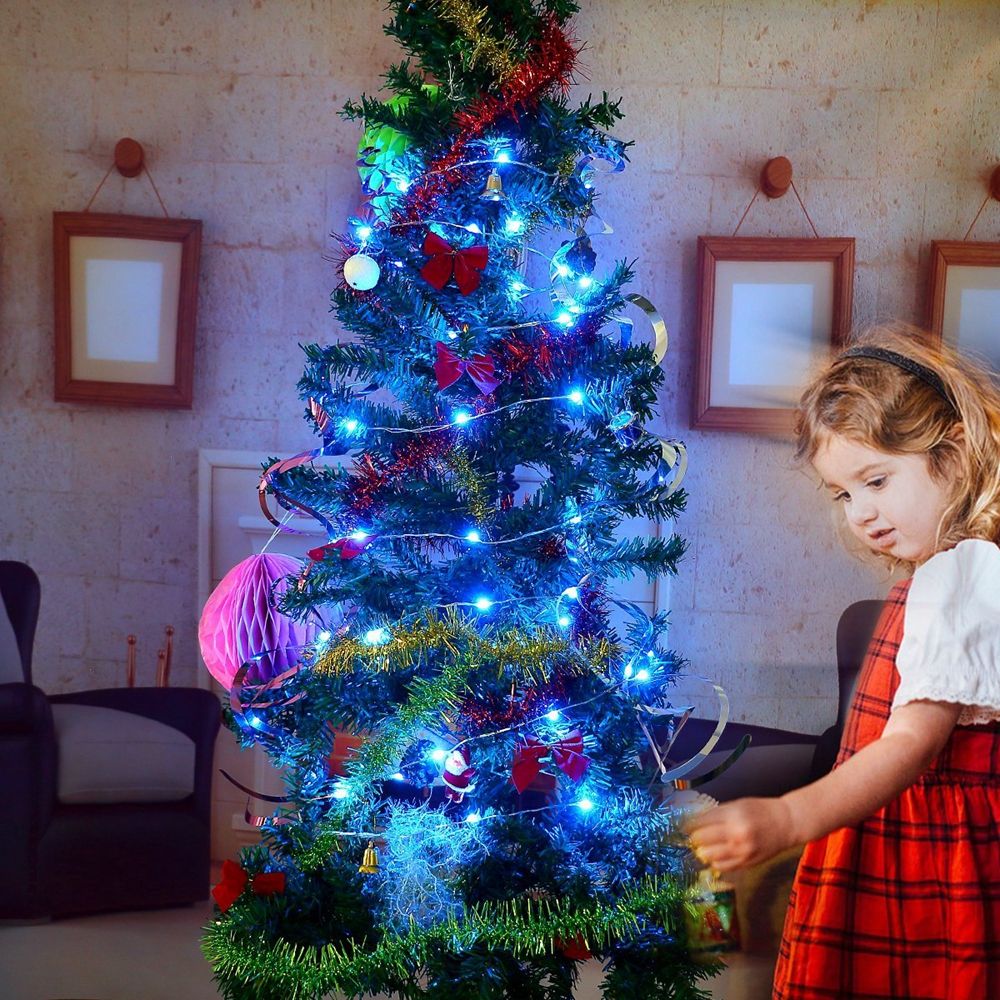 10M 5M 2M 1M 3XAA Battery LED String Lights For Xmas