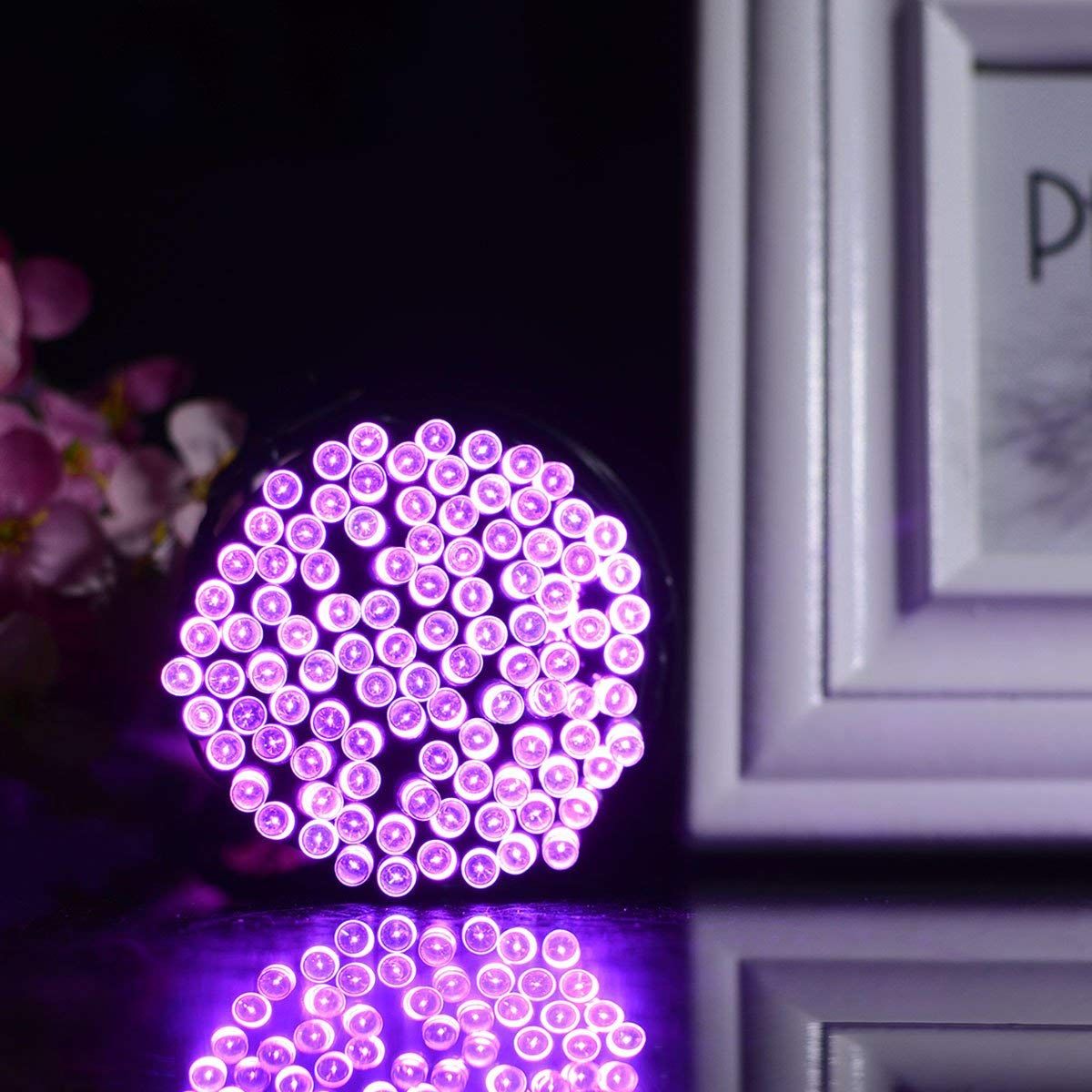 50 100 200 Led Solar Fairy Lights Outdoor Waterproof Street