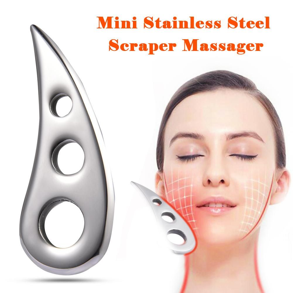 Health Care Fitness Mini Stainless Steel Scraper Arm Beige