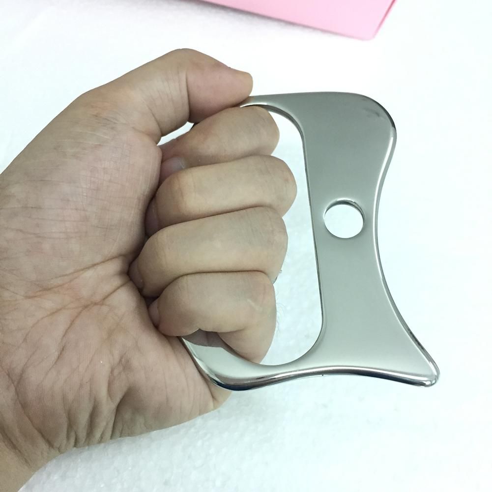 Health Care Fitness Mini Stainless Steel Scraper Arm Beige