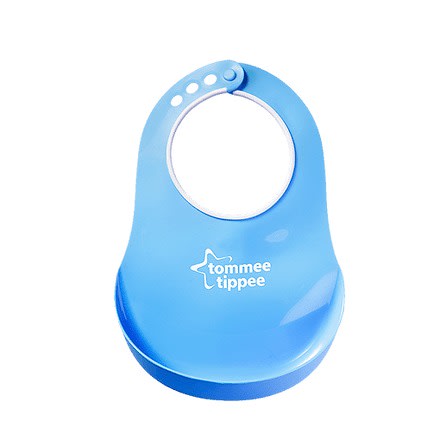 Tommee Tippee Neck Bib - Blue - 2pieces