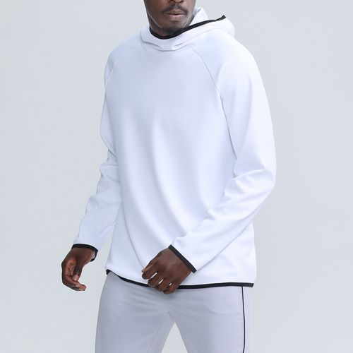 Men's Long Sleeve Hooded Sports Sweatshirt Stand Collar Odinkat Top