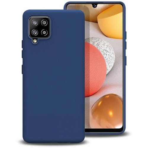Back Case For Samsung A12 - Blue