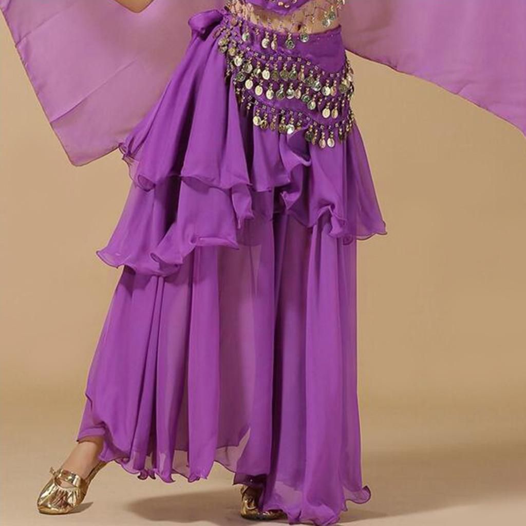 Female Belly Dance Dance Costumes With Multicolor