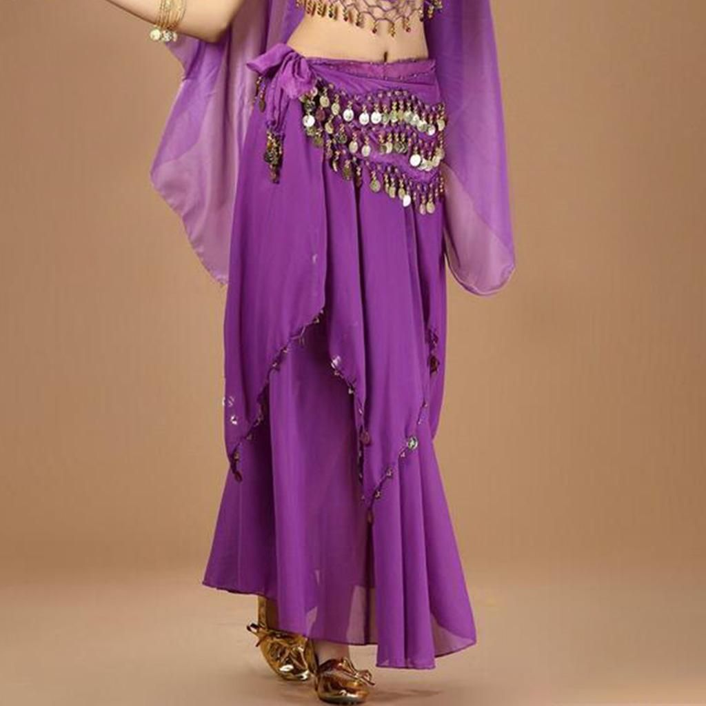 Female Belly Dance Dance Costumes With Multicolor