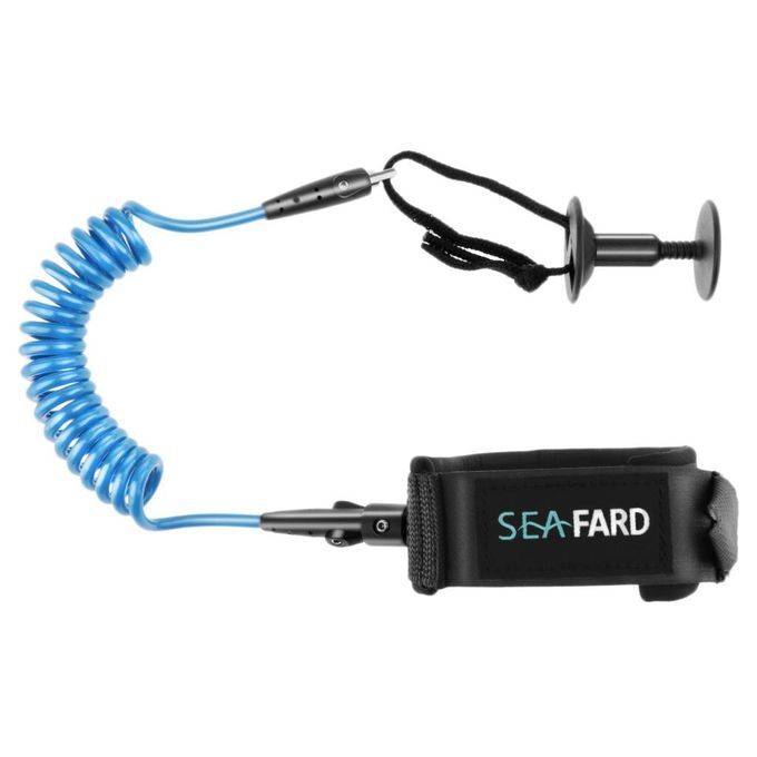 2x Body Board Leash 5ft 5.5mm Coiled Wrist  Leash For Surfing Surf